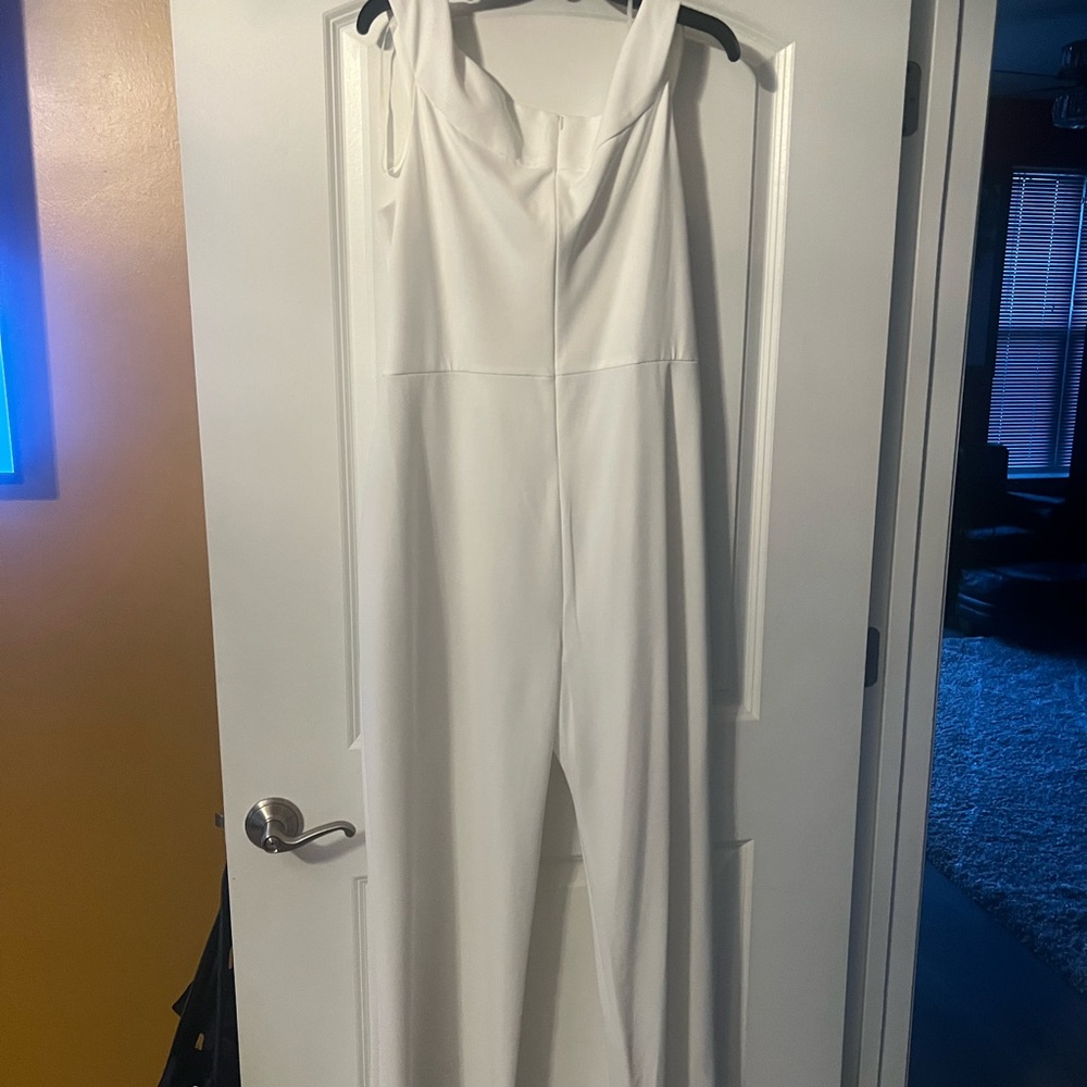 White jumpsuit
